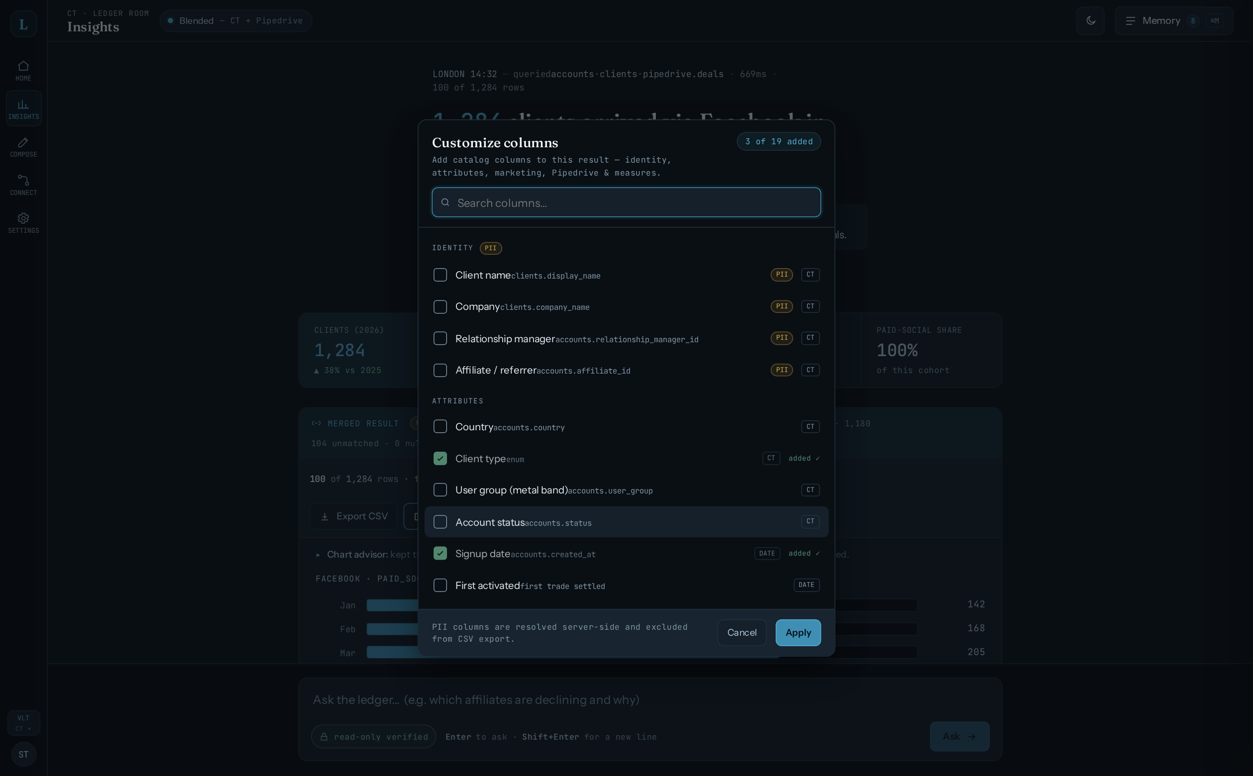 v3 modal